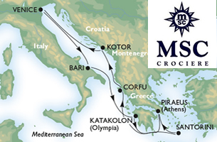 crociera-venezia-bari-katakolon-santorini-atene-corfu-kotor